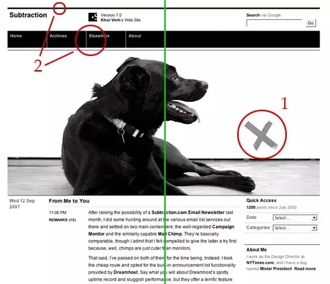 做网页设计时，不可违背的五项原则