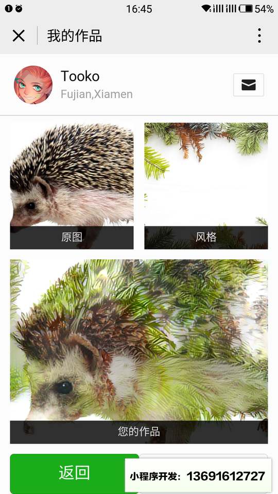 烛照艺术+小程序截图