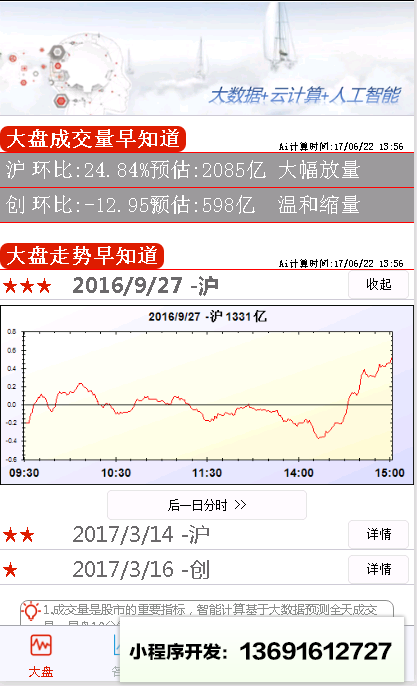Ai鉴股小程序截图