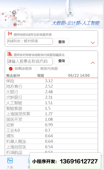 Ai鉴股小程序截图