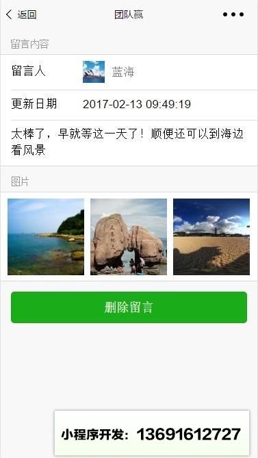 团队赢小程序截图