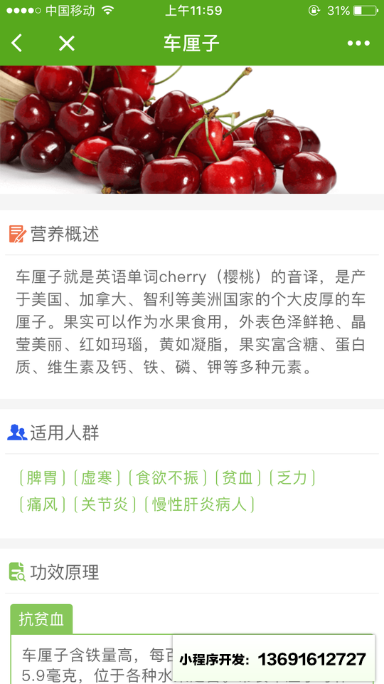 健康平衡xcx小程序截图