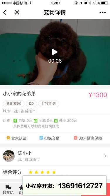 买一只小程序截图